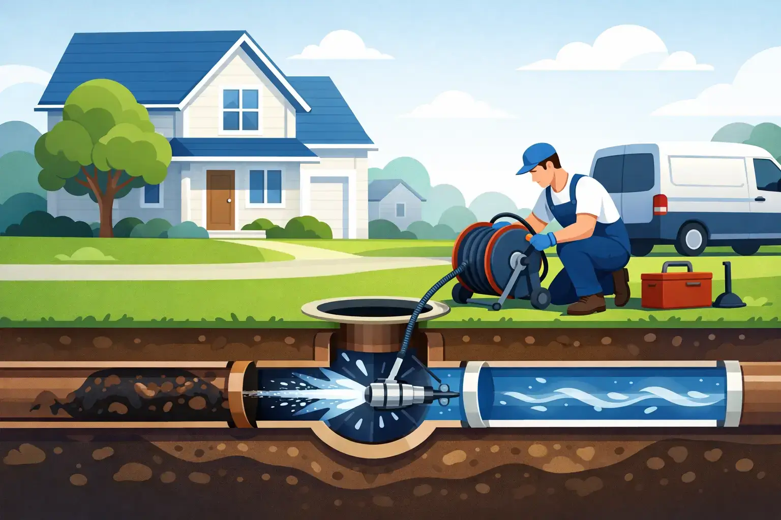 Homeowner Guide to Sewer Line Cleaning